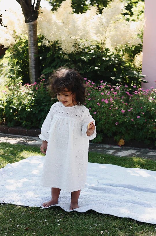 Lilibeth Dress Baby | Broderie Anglaise - Skjønn Concept Store