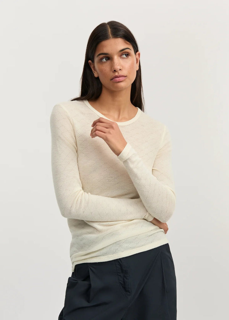 Luame Long Sleeve | Pure Ecru - Skjønn Concept Store