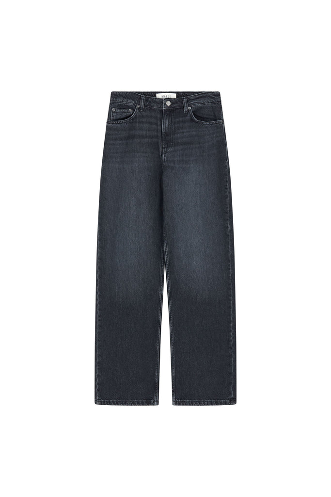 Maddy Straight Jeans | Vintage Washed Black - Skjønn Concept Store