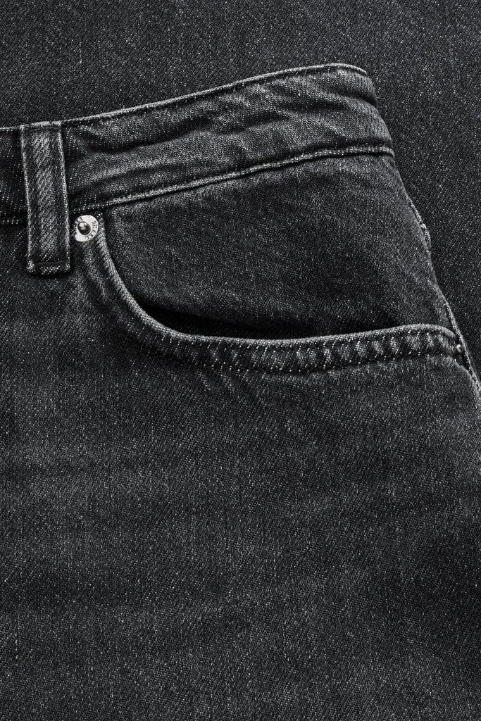 Maddy Straight Jeans | Vintage Washed Black - Skjønn Concept Store