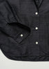 Makya Shirt Silk | Black Navy - Skjønn Concept Store