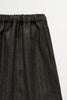 Marcella Skirt | Brown/Black Pinstripe - Skjønn Concept Store
