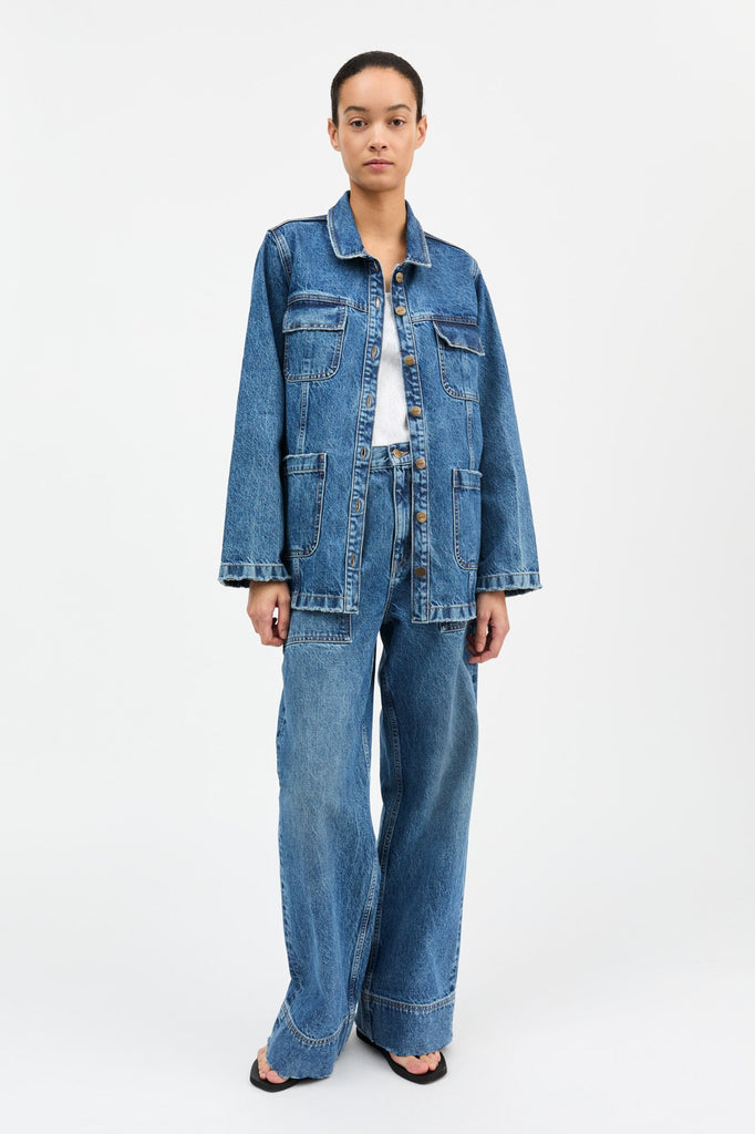 Margaux Shirt | Slouchy Blue - Skjønn Concept Store