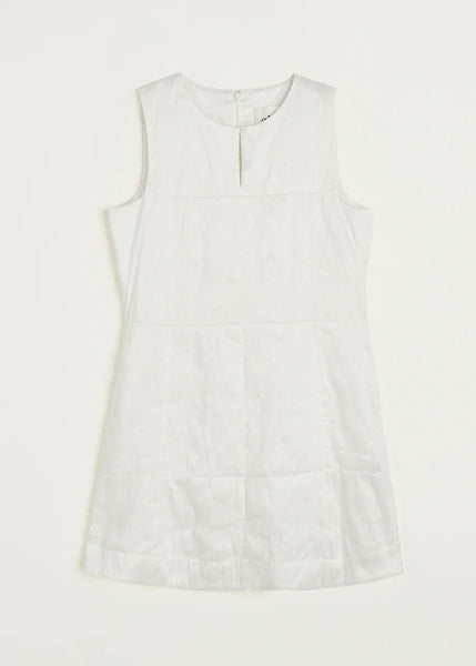 Martha Minidress Recycled Silk | Pure Ecru - Skjønn Concept Store