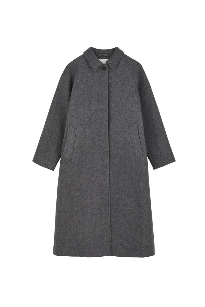 Mary Coat | Grey Structure - Skjønn Concept Store