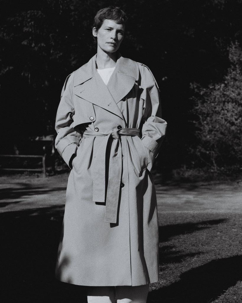 Masha Trenchcoat | Stone Moss - Skjønn Concept Store