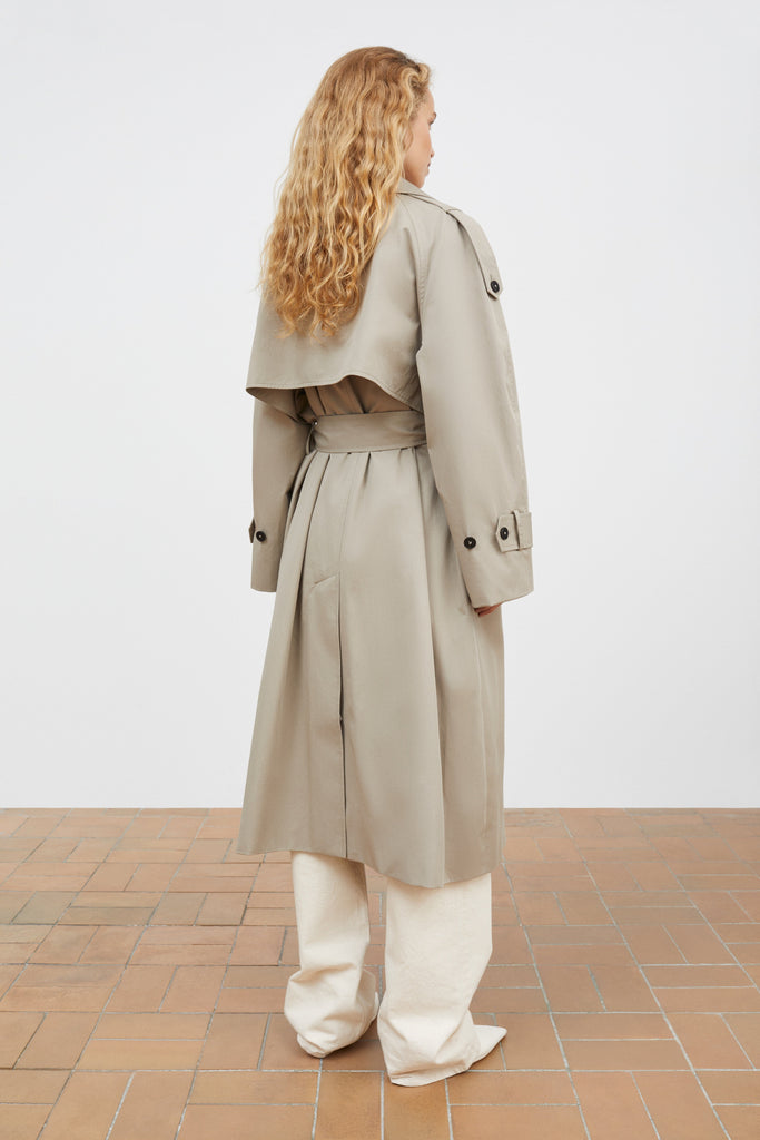 Masha Trenchcoat | Stone Moss - Skjønn Concept Store