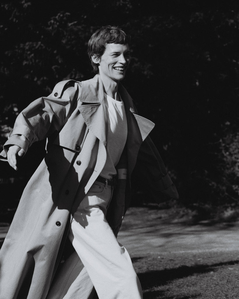 Masha Trenchcoat | Stone Moss - Skjønn Concept Store