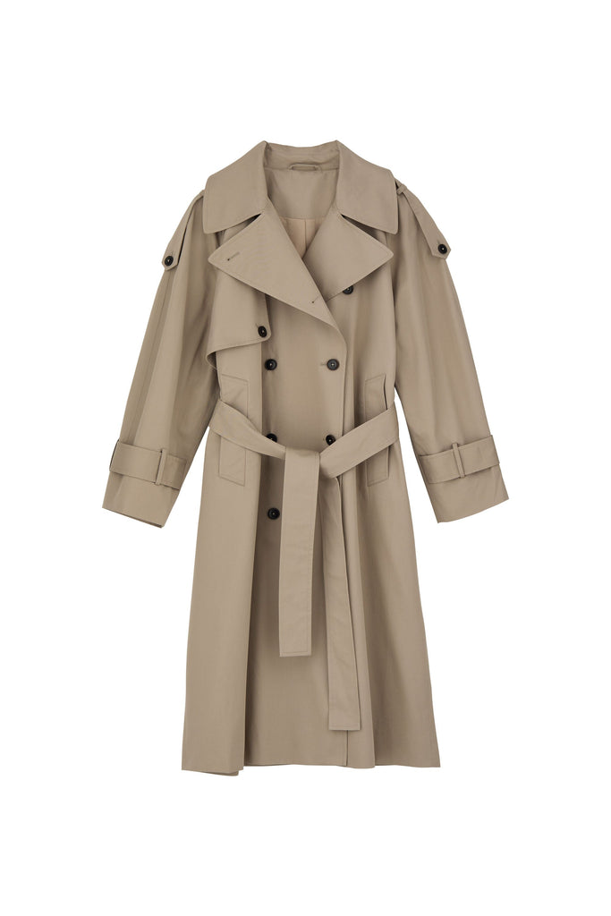 Masha Trenchcoat | Stone Moss - Skjønn Concept Store