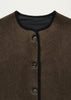 Meha Vest Loden | Pure Dark Brown - Skjønn Concept Store