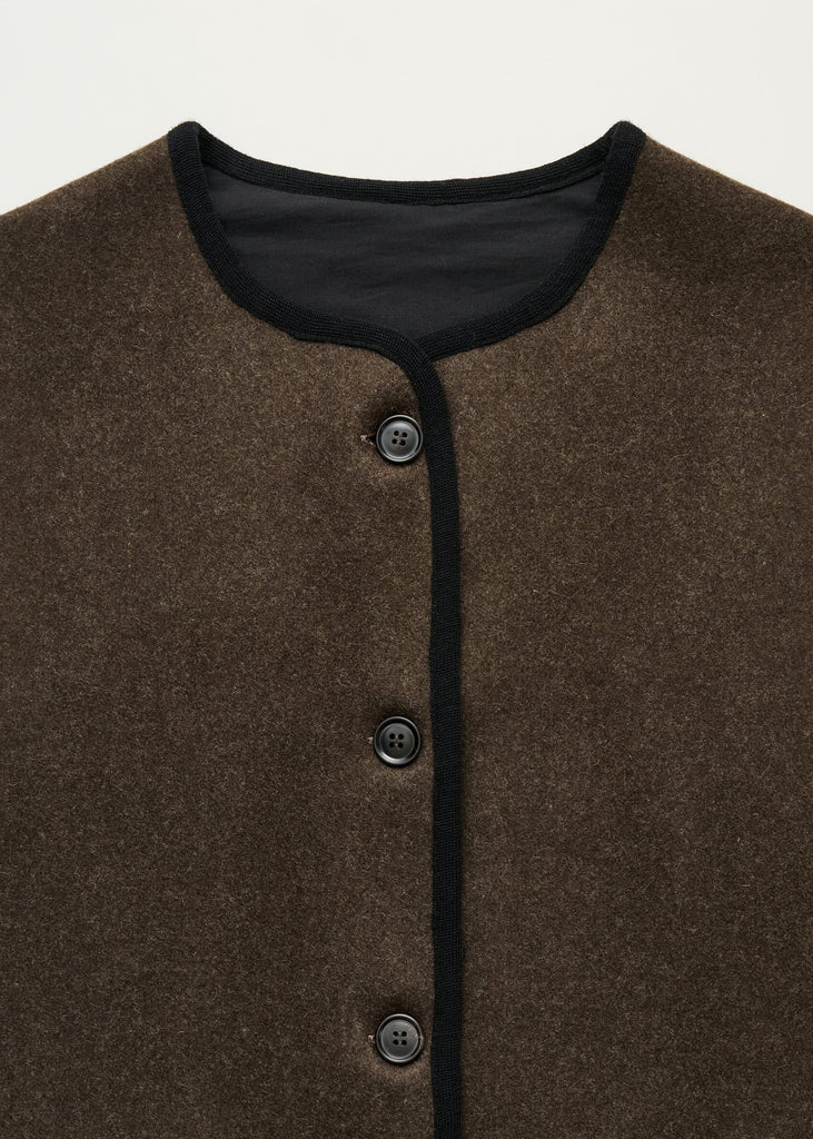 Meha Vest Loden | Pure Dark Brown - Skjønn Concept Store
