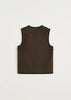 Meha Vest Loden | Pure Dark Brown - Skjønn Concept Store