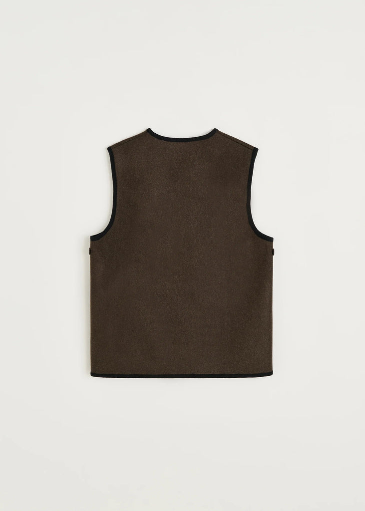 Meha Vest Loden | Pure Dark Brown - Skjønn Concept Store