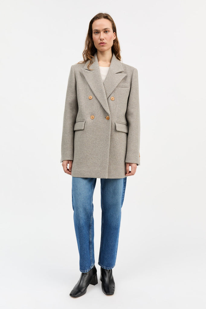 Mick Blazer | Warm Grey Twill - Skjønn Concept Store