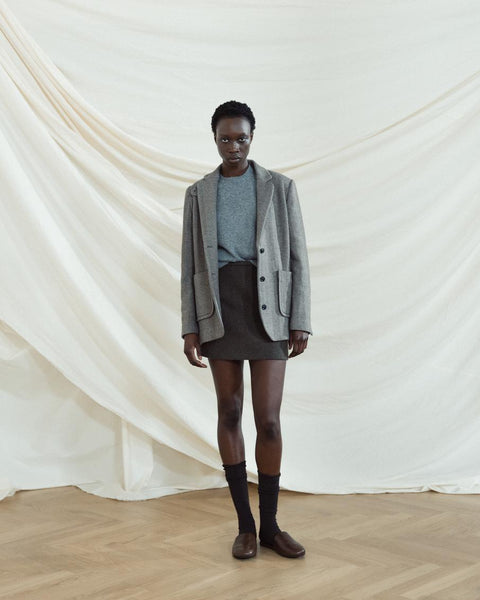 Mini Skirt Loden | Pure Dark Brown - Skjønn Concept Store