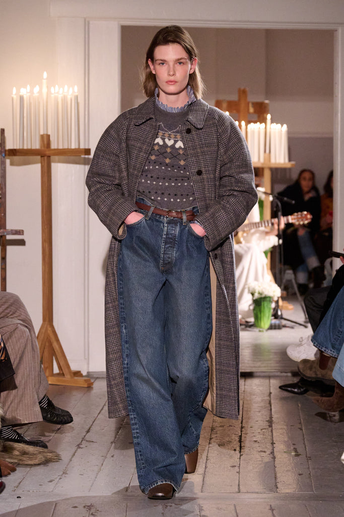 Misty Jumper | Grey Jaquard - Skjønn Concept Store