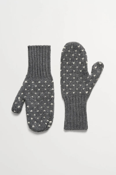 Misty Mittens | Grey Jaquard - Skjønn Concept Store