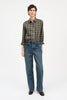 Nico Shirt | Green/White Check - Skjønn Concept Store