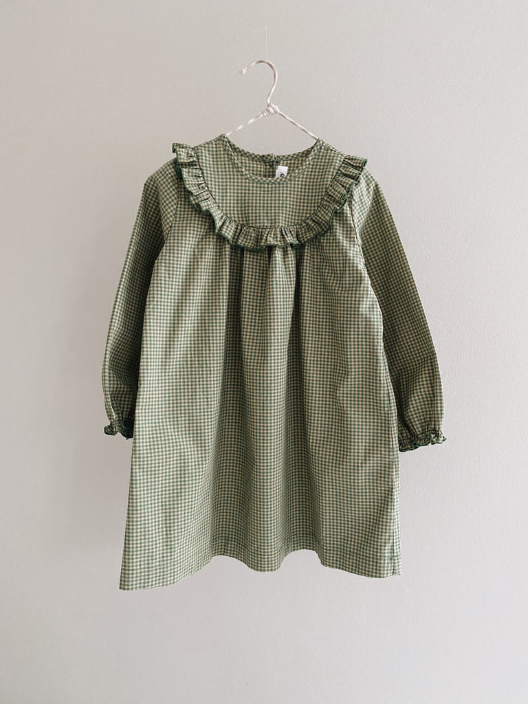 Noey Dress | Green Check - Skjønn Concept Store