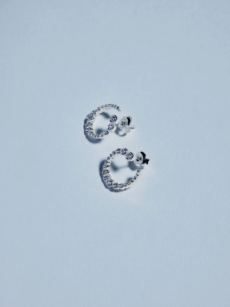 Odette Spiral Earrings | Silver - Skjønn Concept Store