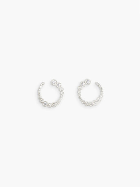 Odette Spiral Earrings | Silver - Skjønn Concept Store