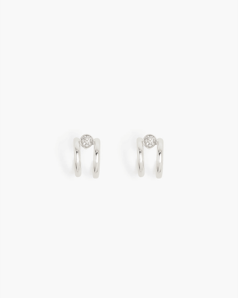 Odile Hoops | Silver - Skjønn Concept Store