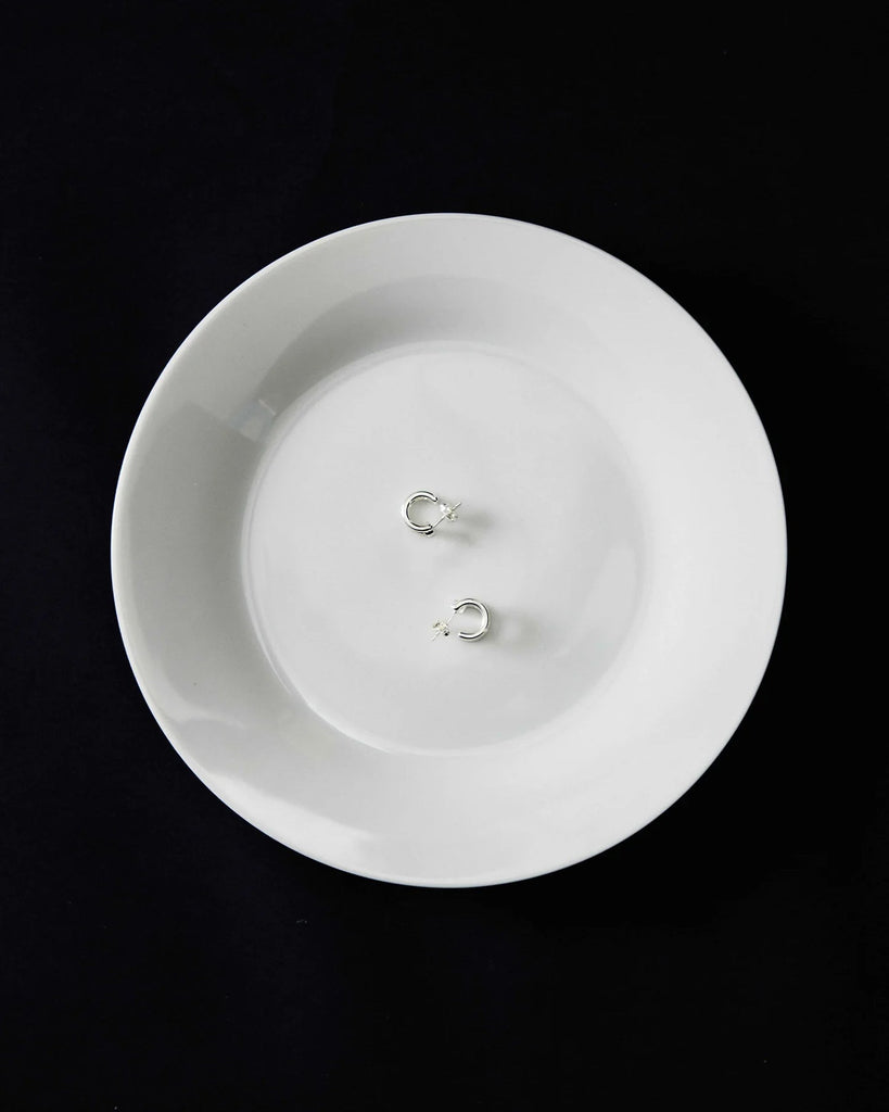 Odile Hoops | Silver - Skjønn Concept Store