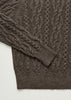 Orenda Sweater Lama Wool | Pure Smokey Brown - Skjønn Concept Store