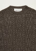 Orenda Sweater Lama Wool | Pure Smokey Brown - Skjønn Concept Store