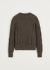 Orenda Sweater Lama Wool | Pure Smokey Brown - Skjønn Concept Store