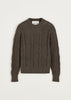 Orenda Sweater Lama Wool | Pure Smokey Brown - Skjønn Concept Store