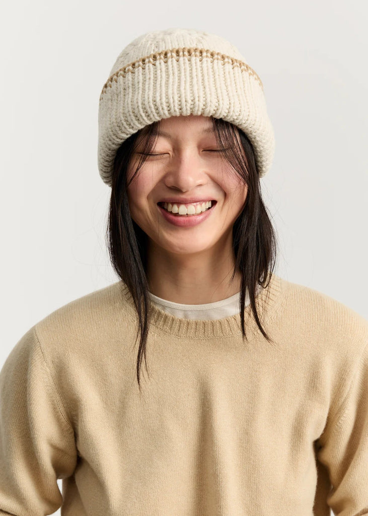 Paula Beanie | Mix Fawn - Skjønn Concept Store