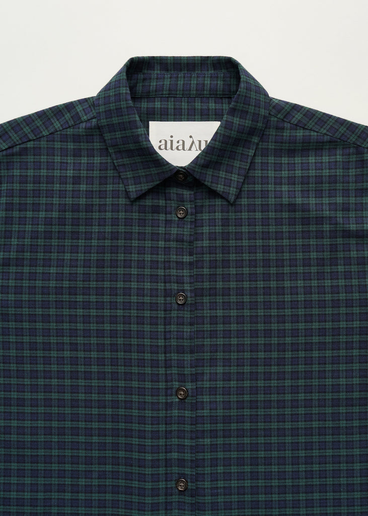 Penny Shirt Check | Evergreen - Skjønn Concept Store