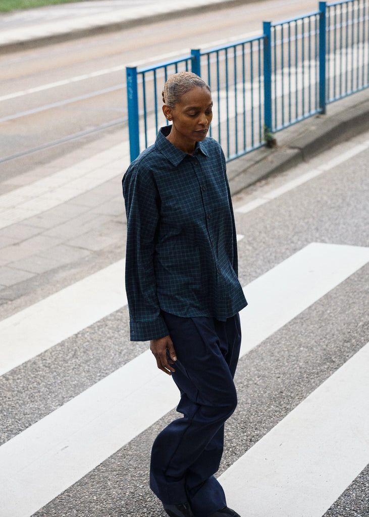 Penny Shirt Check | Evergreen - Skjønn Concept Store