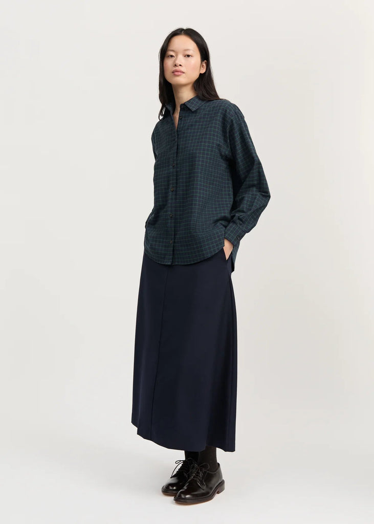 Penny Shirt Check | Evergreen - Skjønn Concept Store