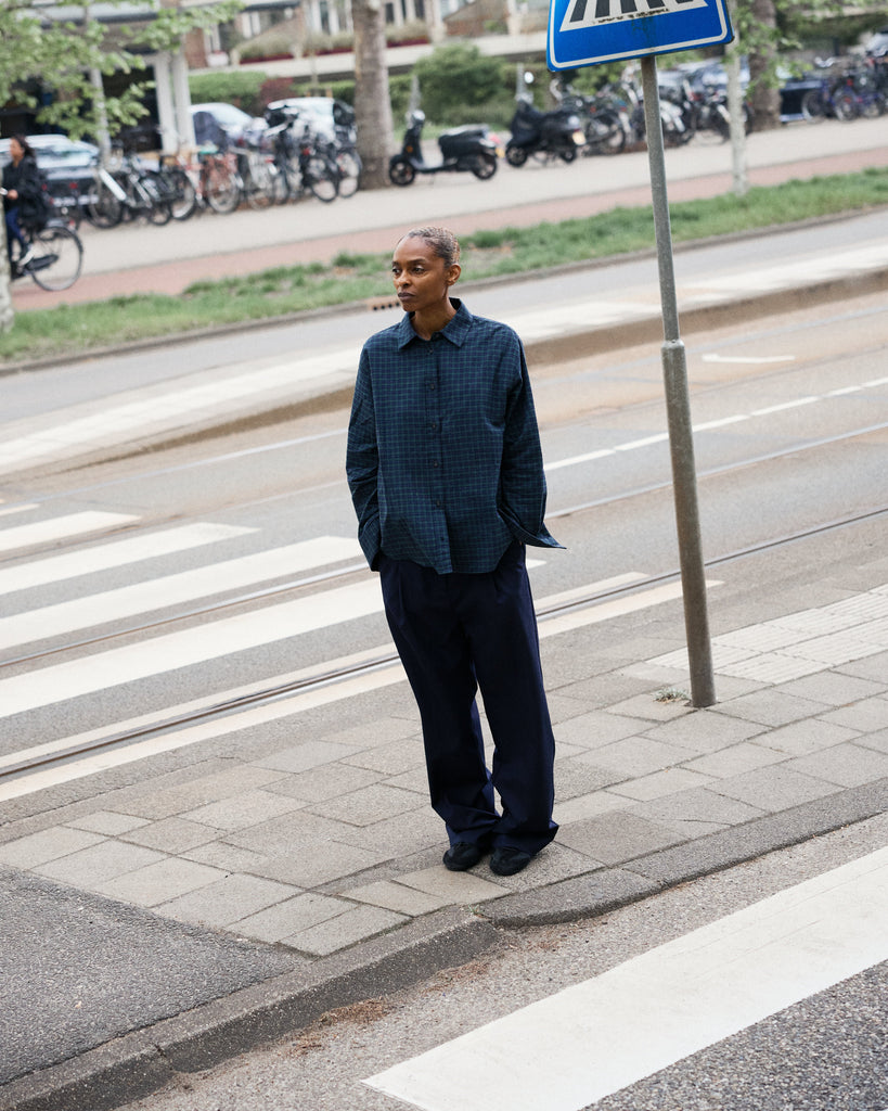 Penny Shirt Check | Evergreen - Skjønn Concept Store