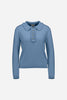 Pooneck Sweater L/S | Blue - Skjønn Concept Store
