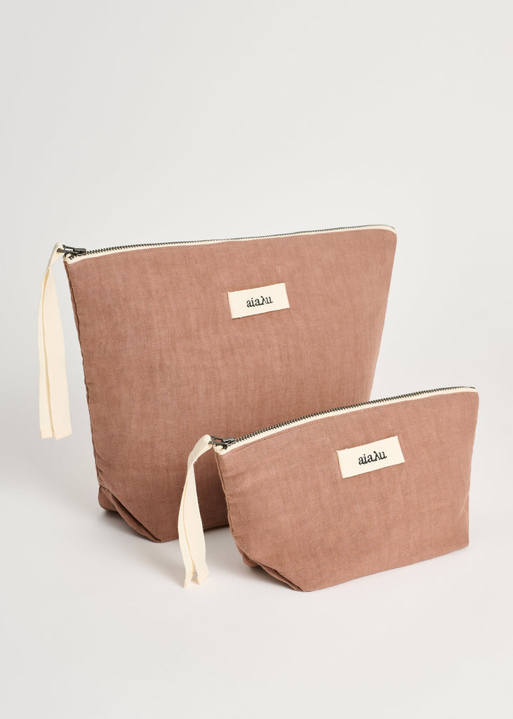 Pouch Linen Mini | Desert Blush - Skjønn Concept Store