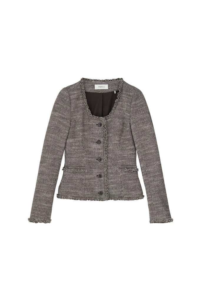 Rosa Jacket | Brown/Ecru - Skjønn Concept Store