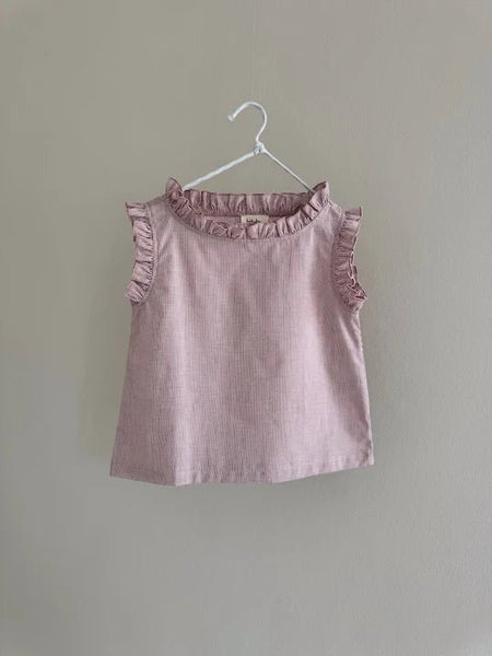 Rosie Top | Berry Stripe - Skjønn Concept Store