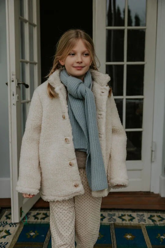 Seal Cashmere Scarf | Dove - Skjønn Concept Store