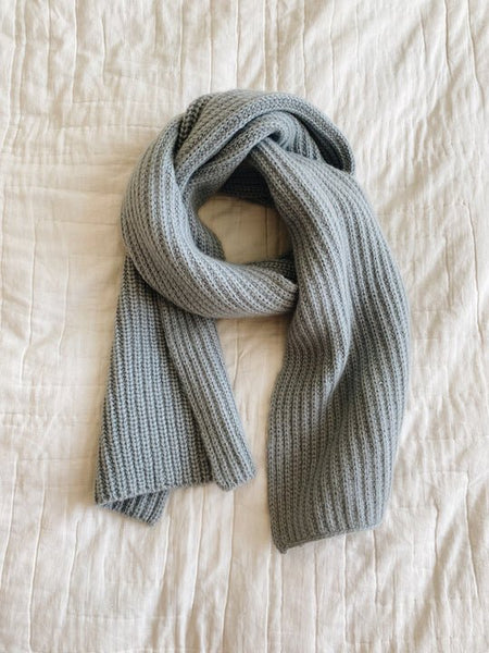 Seal Cashmere Scarf | Dove - Skjønn Concept Store