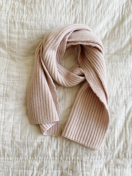 Seal Cashmere Scarf | Powder - Skjønn Concept Store