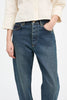 Sharon Straight Jeans | Washed Dark Blue - Skjønn Concept Store
