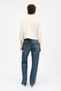 Sharon Straight Jeans | Washed Dark Blue - Skjønn Concept Store