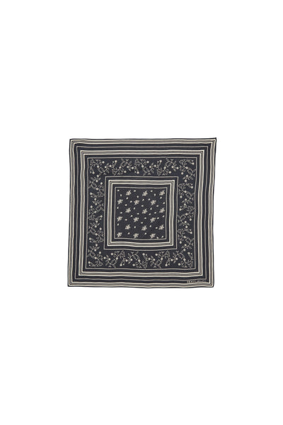 Skall Classic Scarf 55x55 | Black/Oatmeal - Skjønn Concept Store