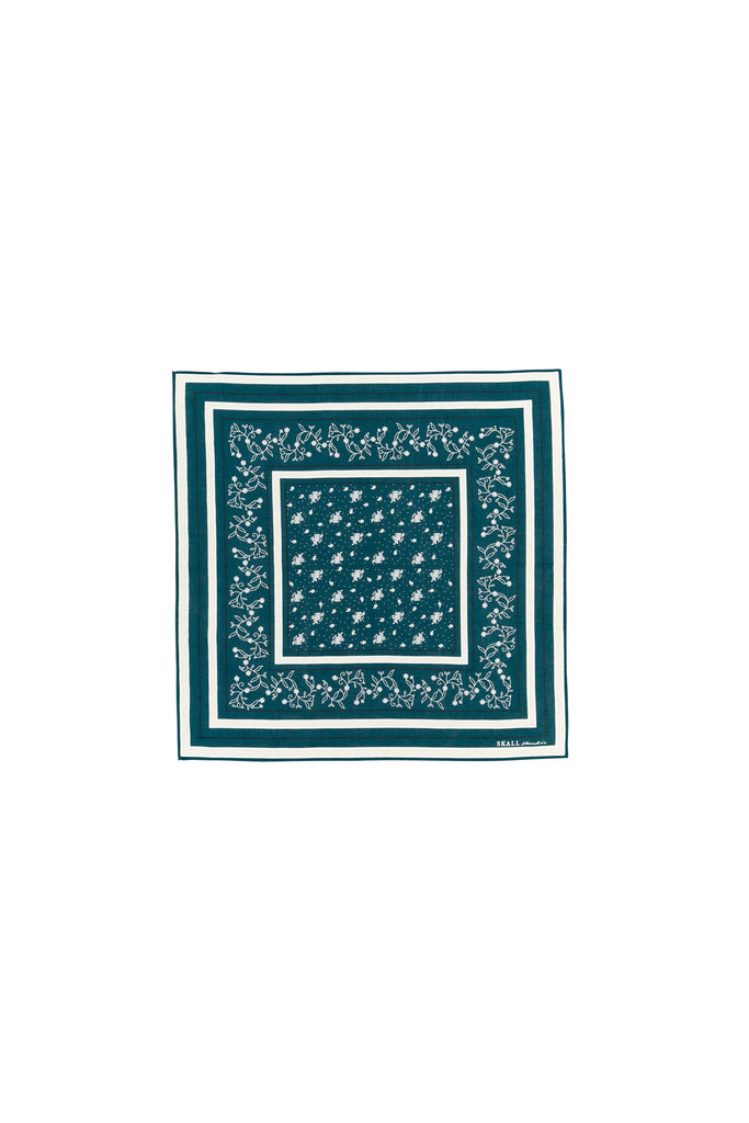 Skall Classic Scarf 55x55 | Pine Green - Skjønn Concept Store