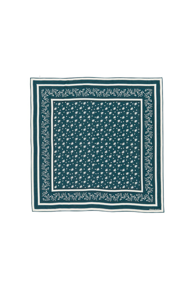 Skall Classic Scarf 90x90 | Pine Green - Skjønn Concept Store