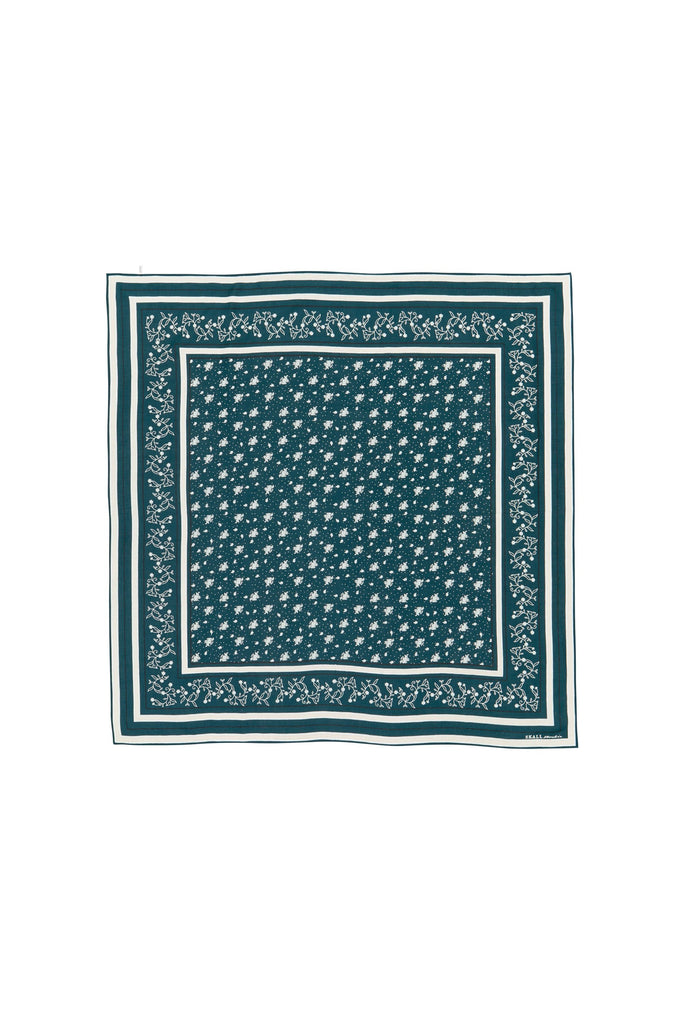Skall Classic Scarf 90x90 | Pine Green - Skjønn Concept Store