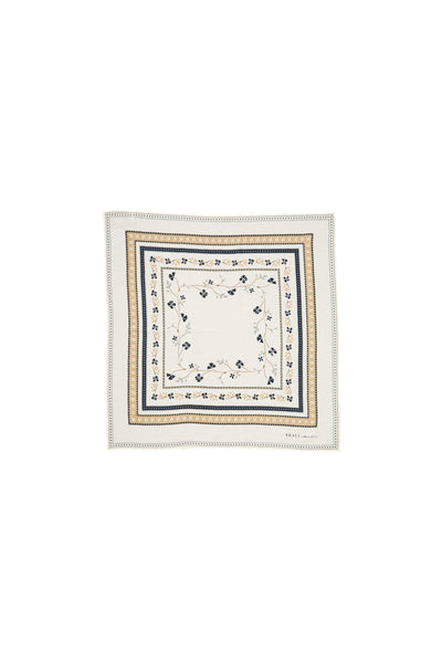 Skall Floral Scarf 55x55 | Ivory - Skjønn Concept Store